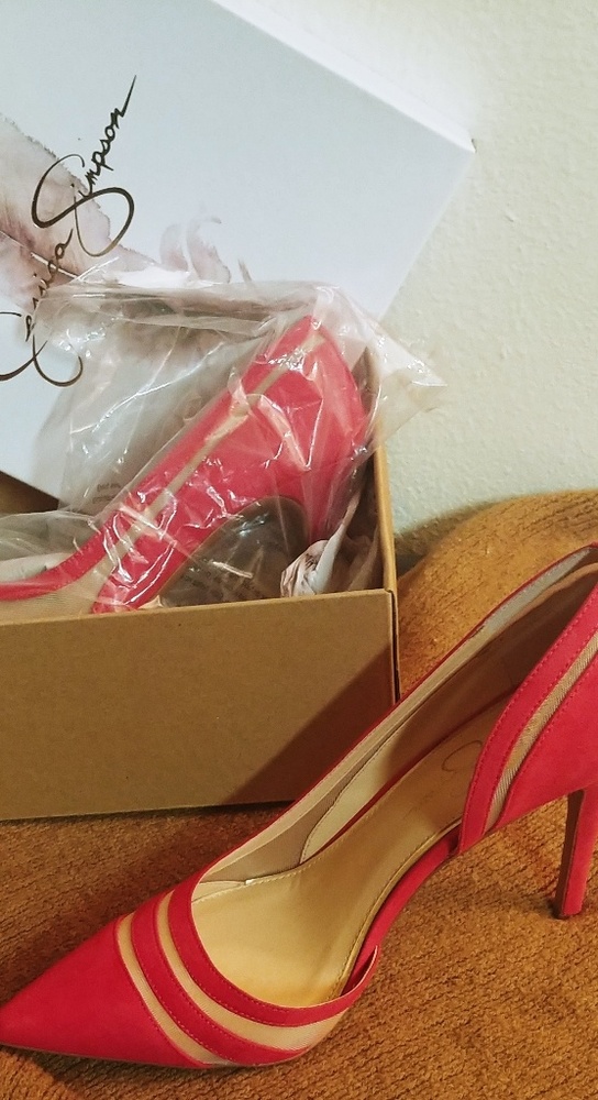Jessica Simpson Curtsy penelope pink pumps